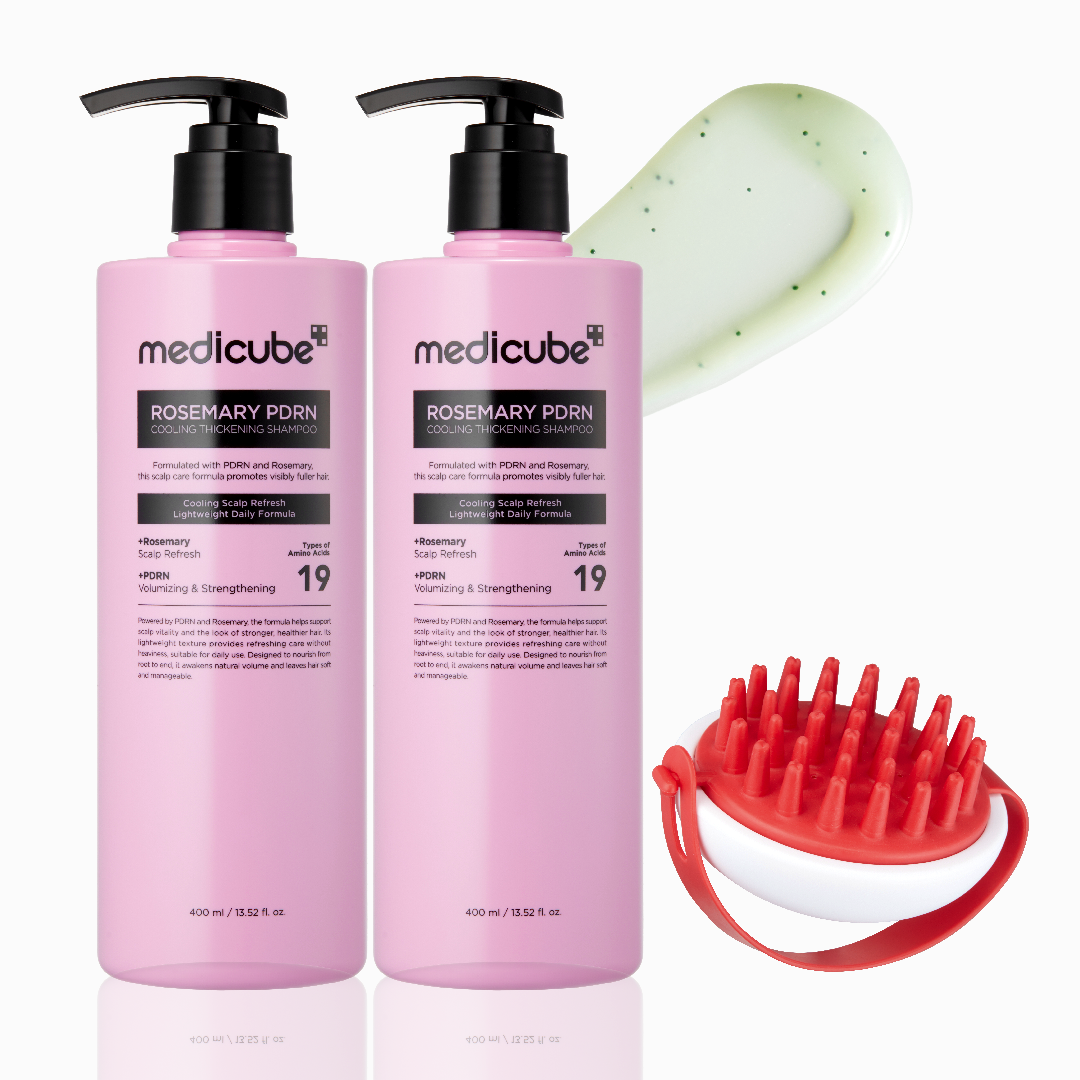 Medicube Rosemary PDRN Cooling Hair Loss Shampoo 400ml (2 pack)