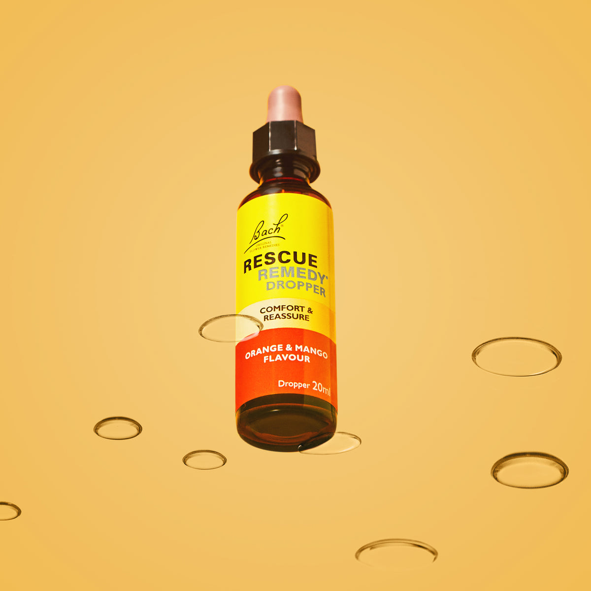 Spatone Bach Rescue Remedy Dropper Orange & Mango 20ml