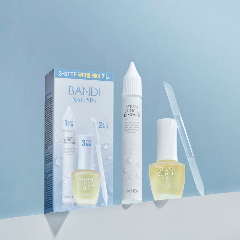 BANDI Nail Steam Cuticle 3-Step Care Kit