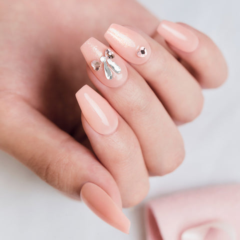 Dashing Diva Magic Press Sweet Princess (Coffin) Nail Tips