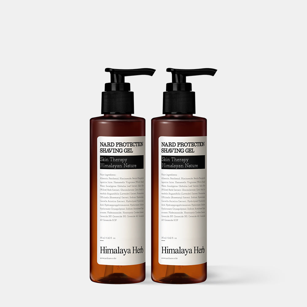Nard Calming Protection Shaving Gel 190ml (2 Pack)