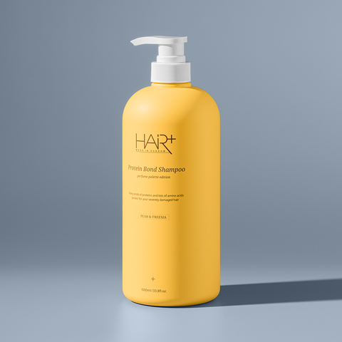 HairPlus Freesia Perfume Protein Heat-Protect Intensive Clinic Set (Shampoo, Treatment & Hair Essence)