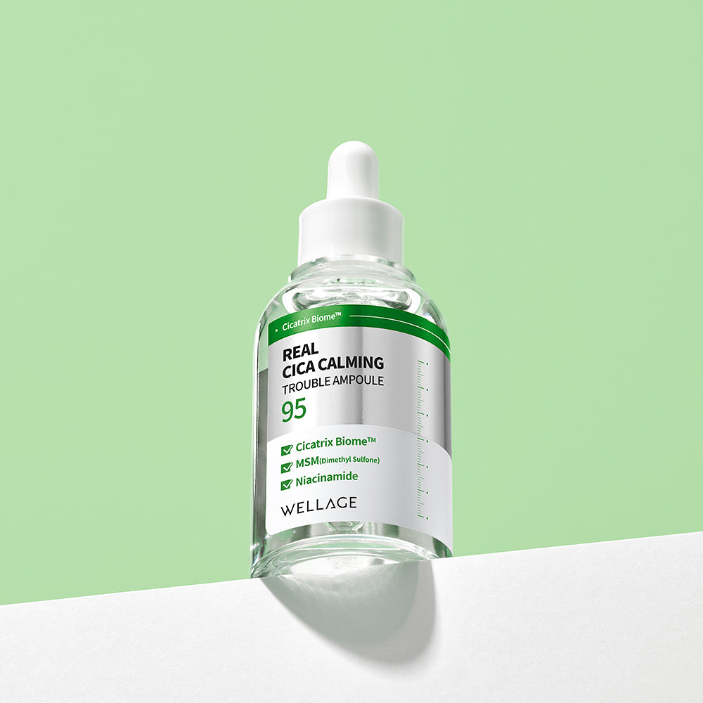 Wellage Real Cica Calming 95 Trouble Ampoule 50ml