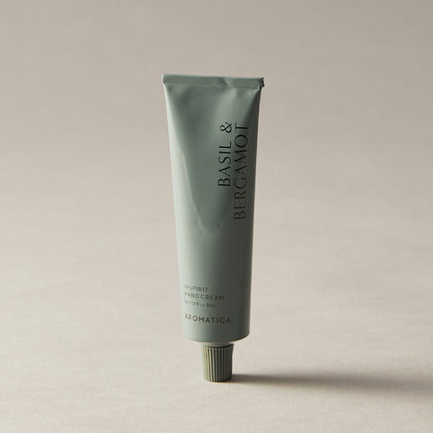 Aromatica Inspirit Hand Cream Basil & Bergamot 30ml