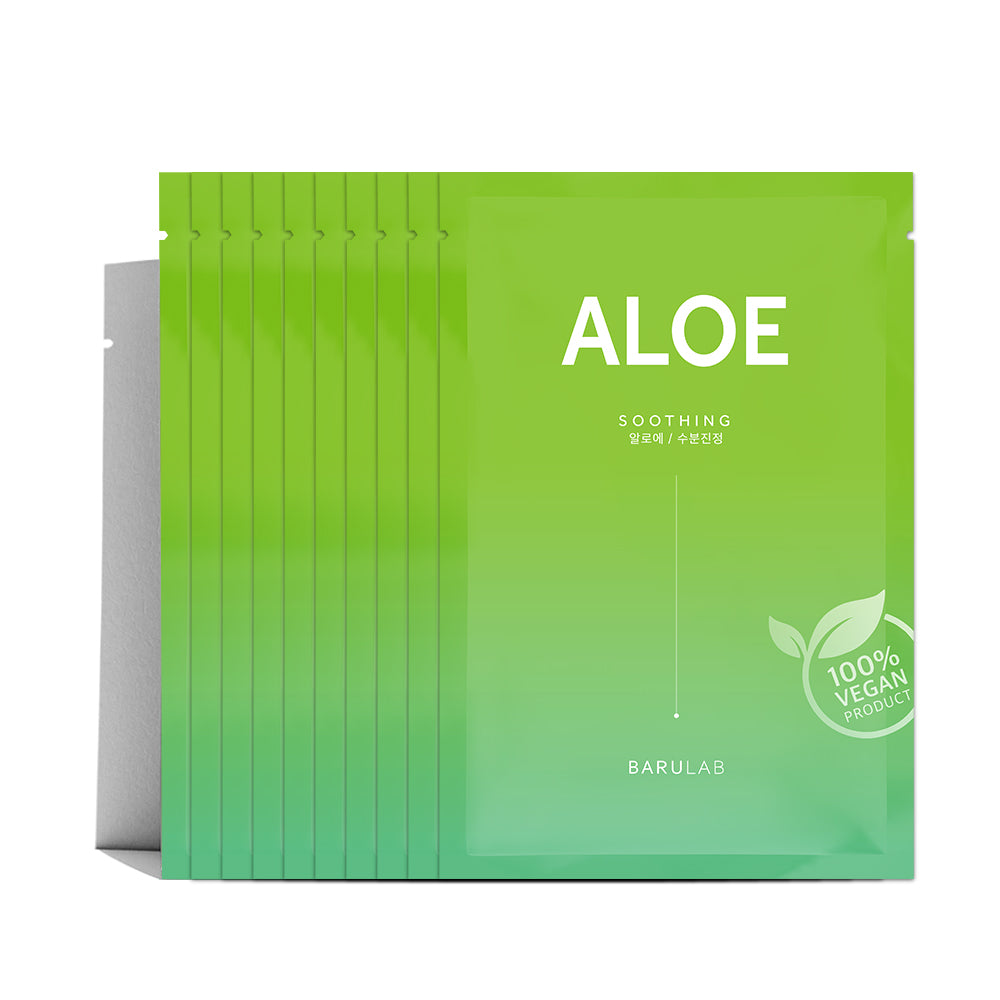 Barulab The Clean Vegan Mask Aloe 10Sheets