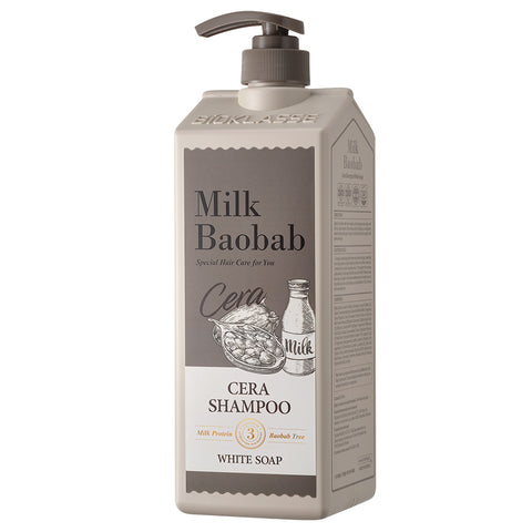 Milk Baobab Cera Shampoo White Soap, 1.2L