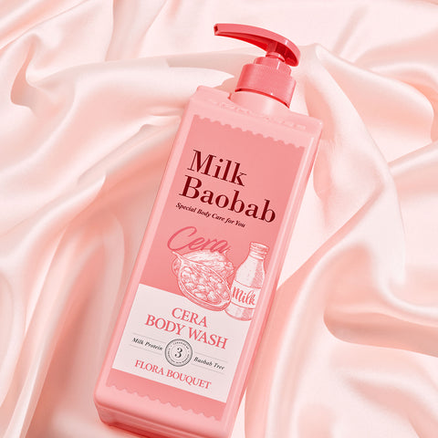 Milk Baobab Cera Body Wash Flora Bouquet, 1.2L