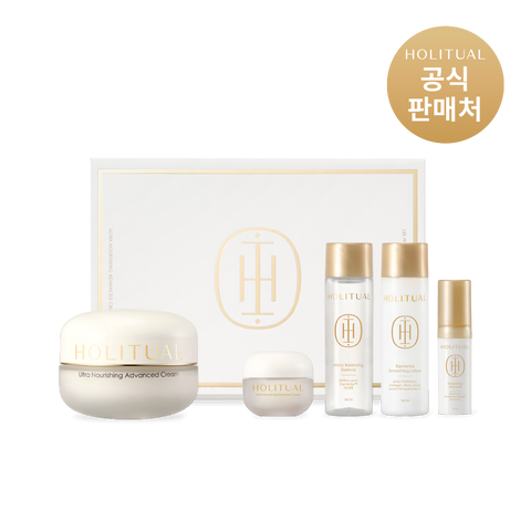 Holitual Ultra Nourishing Advanced Cream Set (Cream 80ml + Essence 34ml + Lotion 34ml + Ampoule 5ml + Cream 10ml)