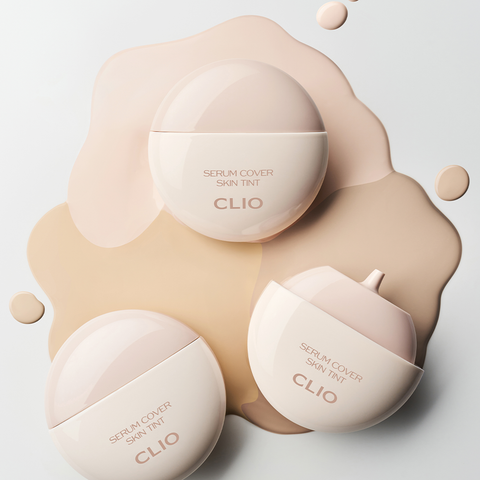 Clio Serum Cover Skin Tint Set (Full Size + Puff)