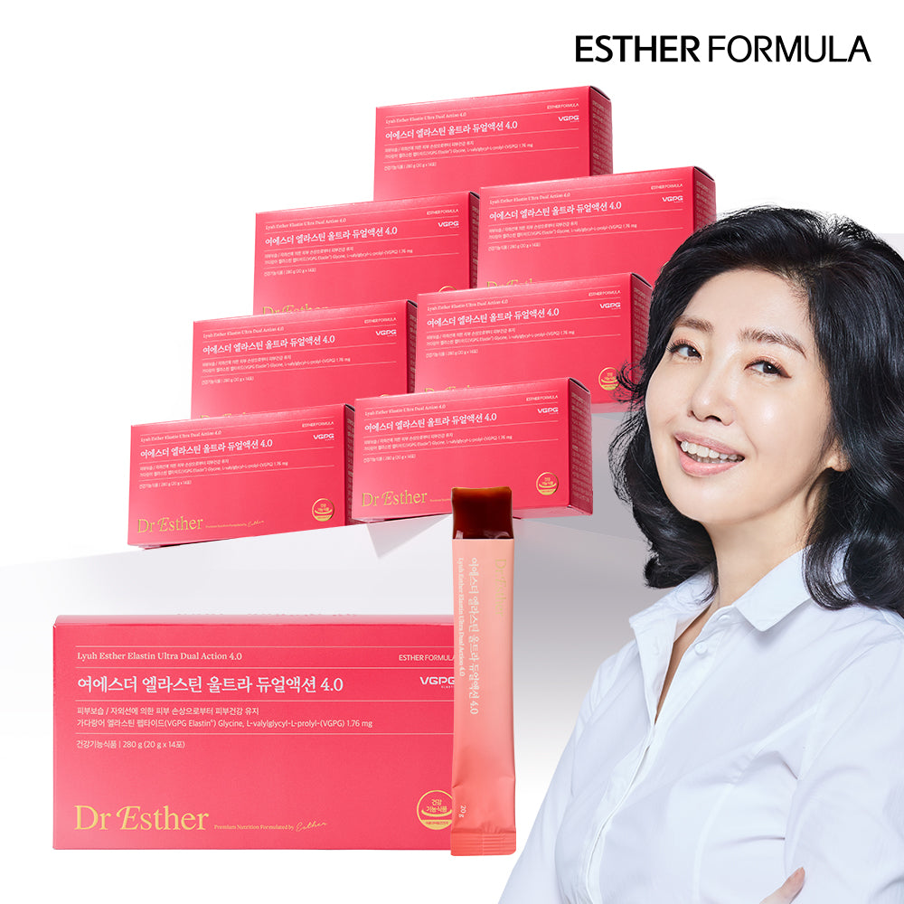 Esther Formula Functional Elastin Jelly Ultra Dual-Action 4.0 20g x 14 sachets Set of 8