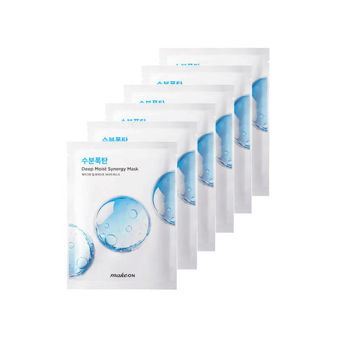 makeON Synergy Mask 20g 6ea Set ? Deep Moist / Dual Toning / Firming Up