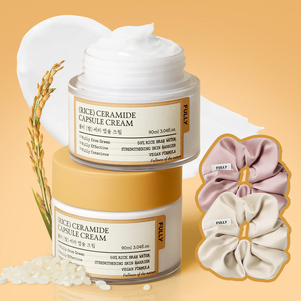 Fully Rice Cera Capsule Cream 90ml (2 Pack)