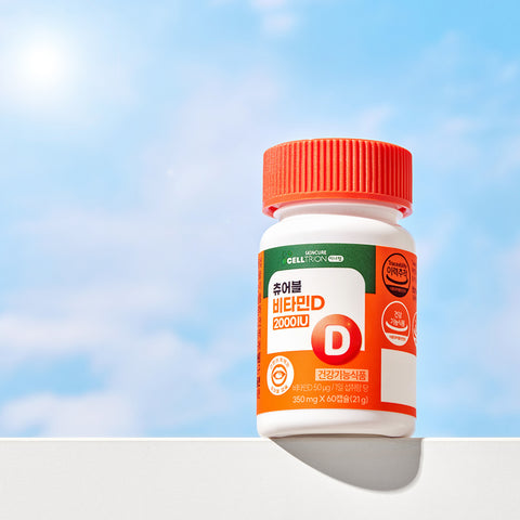 Celltrion InnerLab Chewable Vitamin D 2000 IU (350 mg x 60 capsules / 2-month supply)