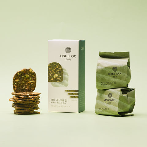 OSULLOC Matcha Biscotti Chip 100g