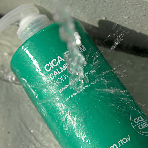 Farmstay Cica Farm Calming Body Wash (Floral) 500ml (2 Pack)
