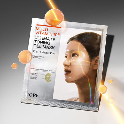 IOPE Multi Vitamin 10% Toning Gel Mask 30g (5-Pack)