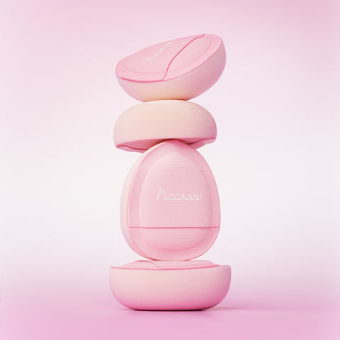 Picasso Cloud Micro Cheek Puff 4-Pack (Dedicated Case)