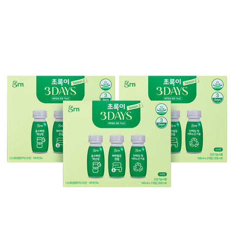 GRN Season 2 ThreeDays Chorok Liquid Short-Term Diet 3-Box Set