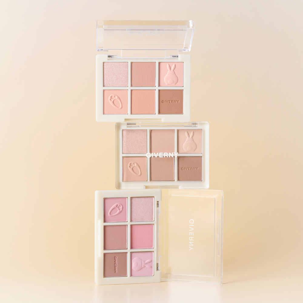 Giverny Soft Eye Palette 6-Pan 5 g (3 Colors)