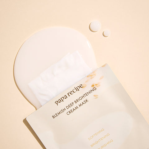 Papa Recipe Blemish Deep Brightening Cream Mask 10 Sheets (2 Pack)