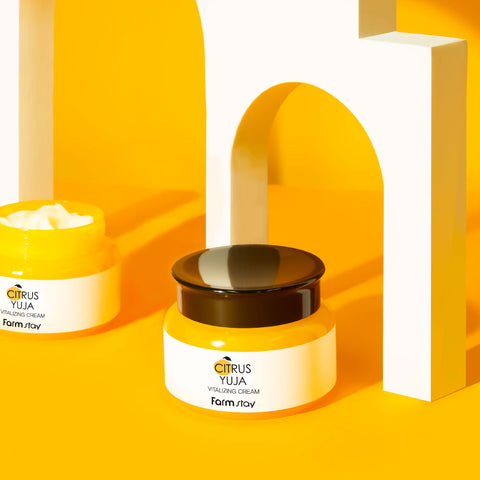 Farmstay Citrus Yuzu Vitalizing Cream 100ml (3 pack)