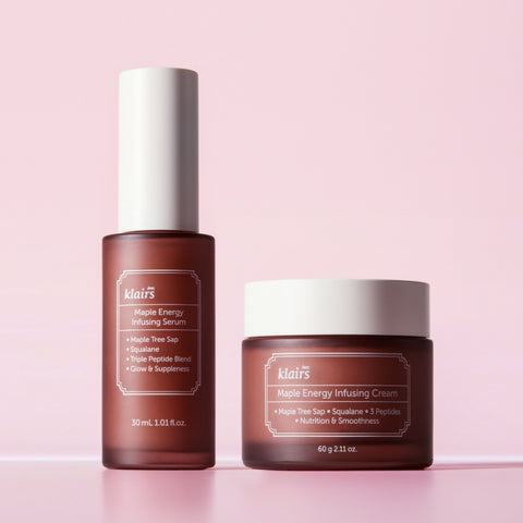 Dear Klairs Maple Energy Infusing Serum + Infusing Cream 2-Piece Set (30ml + 60g)