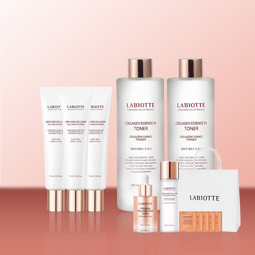 Labiotte Collagen Firming Large Special Set (+Shot Essence +Treatment Essence + Cream 5ml)
