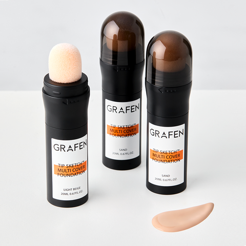 Grafen Tip Sketch Liquid Cover Foundation 20ml 23 Sand
