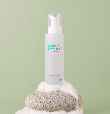 Dongwha Fusidyne Derma Trouble Bubble Cleanser 155ml + Derma Trouble Toner 1 pc