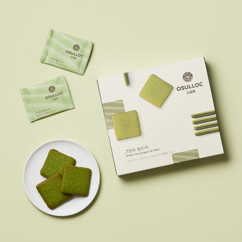 OSULLOC Green Tea Langue de Chat 10P