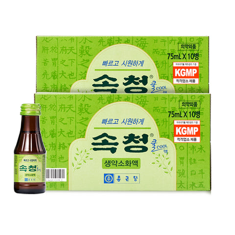 Chongkundang Sokcheong Cool 75ml x 10bottles (2 Pack)