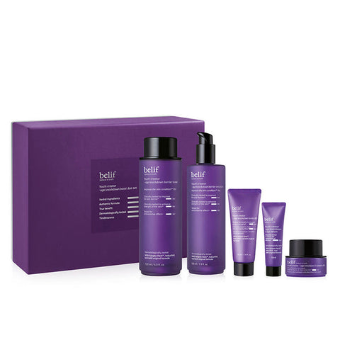 belif Youth Creator - Age Knockdown 2-piece Set (Toner 120 ml + Emulsion 100 ml)