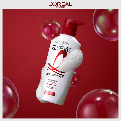 L'Oreal Paris Total Repair 5 Shampoo 620ml (3 Pack)