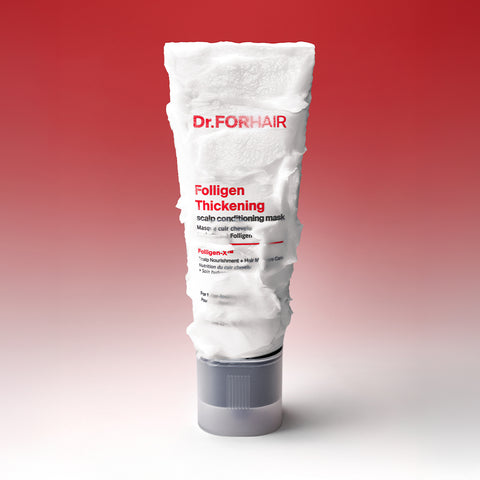 Dr.FORHAIR Scalp Nutrition Polygen Thickening Sea Salt Scaler 250g + Conditioning Mask 200ml