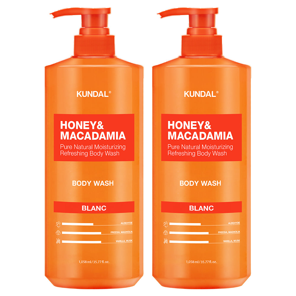 Kundal Pure Body Wash 2 Pack (Blanc) 1058ml x 2