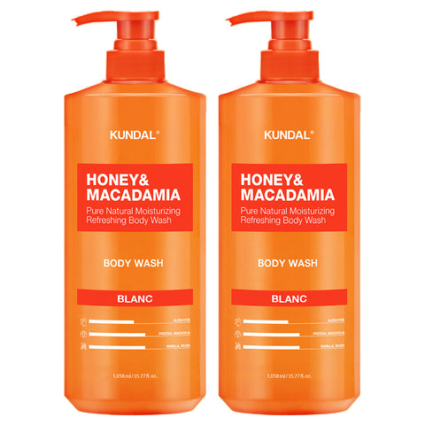 Kundal Pure Body Wash 2 Pack (Blanc) 1058ml x 2