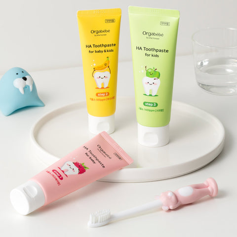 Orgabebe H.A. Stage 1 Toothpaste Fluoride-Free Raspberry