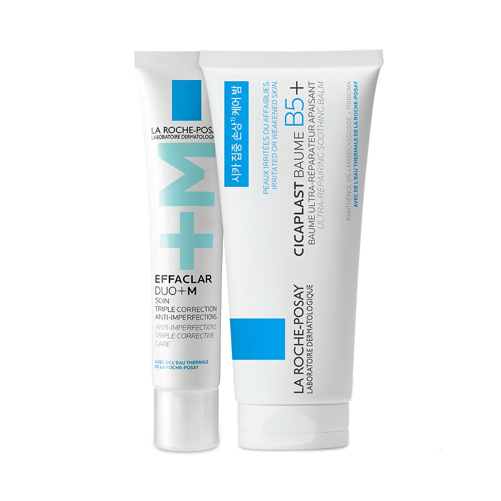 La Roche-Posay Effaclar Duo+M Essence 40ml + Cicaplast B5+ Balm 100ml