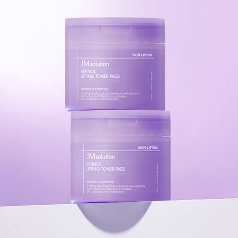 JM Solution Retinol Lifting Toner Pads 100P (2 Pack)
