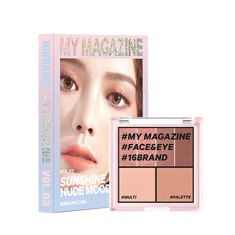 Chosungah Beauty 16Brand My Magazine Shadow Palette 10 colors