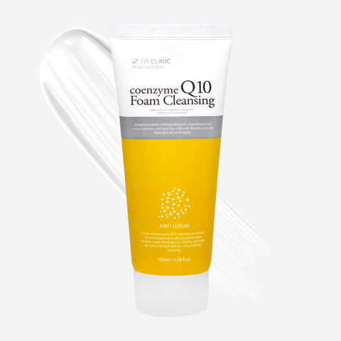 3W Clinic Pure Natural Cleansing Foam (4 Types) 100ml