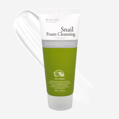 3W Clinic Pure Natural Cleansing Foam (4 Types) 100ml