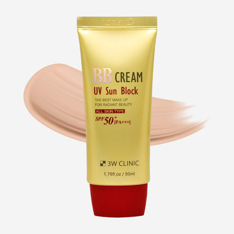 3W Clinic BB Cream UV Sunblock 50ml