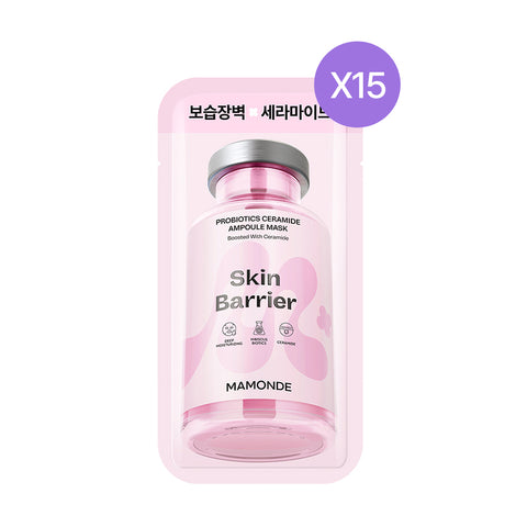 Mamonde Mask Pack One-Month Set 23ml 30 Sheets (15+15)