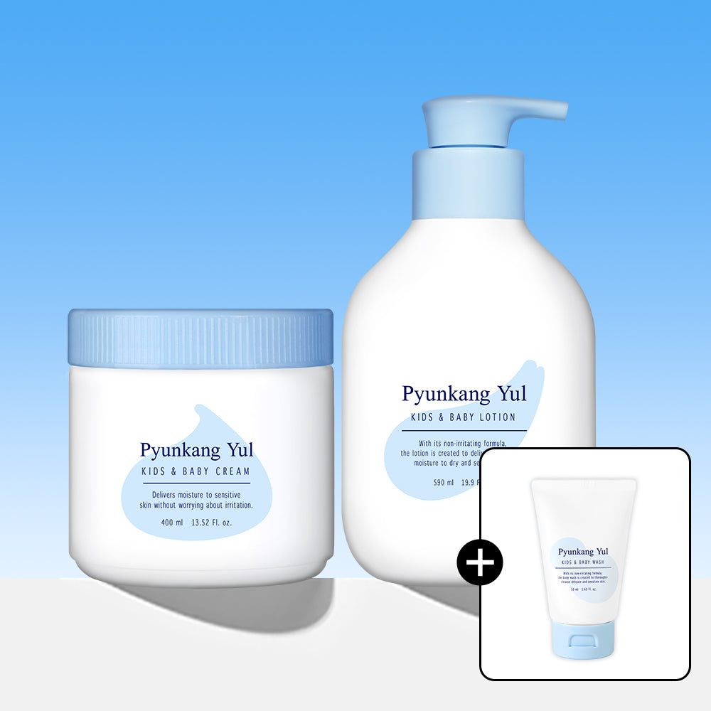 Pyunkang Yul Kids & Baby Lotion 590ml + Cream 400ml
