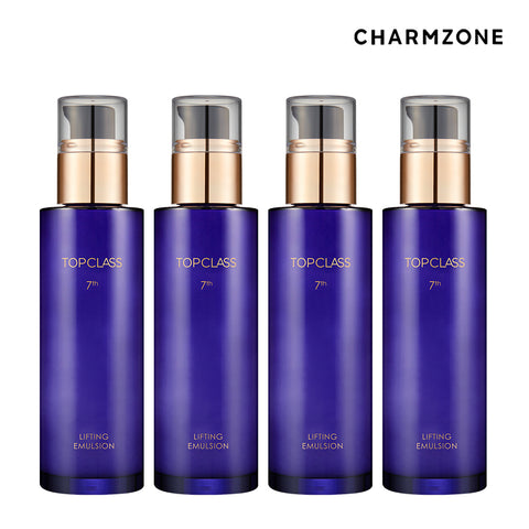 Charmzone Top Class 7th Gen Lifting Emulsion Brightening & Anti-Wrinkle Lotion 120ml (4 Pack)