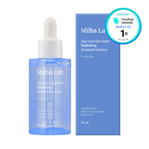 Milk Baobab MILBA LAB Jeju Lava Seawater Hydrating Ampoule Essence 55ml