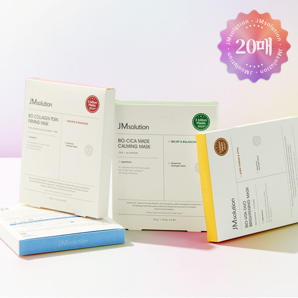 JM Solution Bio Hydrogel Mask 34g 4P (5 Pack)