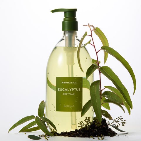 Aromatica Eucalyptus Body Lotion 750ml + Body Wash 1L