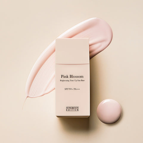 Sungboon Editor Pink Blossom Brightening Tone-Up Sun Base SPF50+ 30ml (2 pack)
